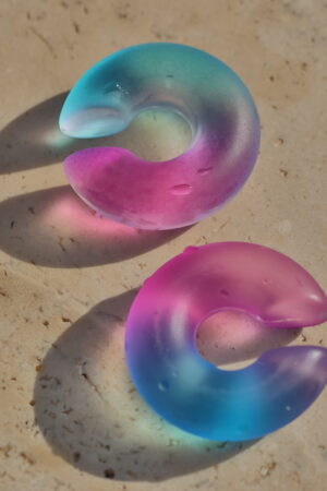 Çift Renk Earcuff  (Mavi-Mor)